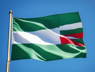 Madagaskar, Flagge