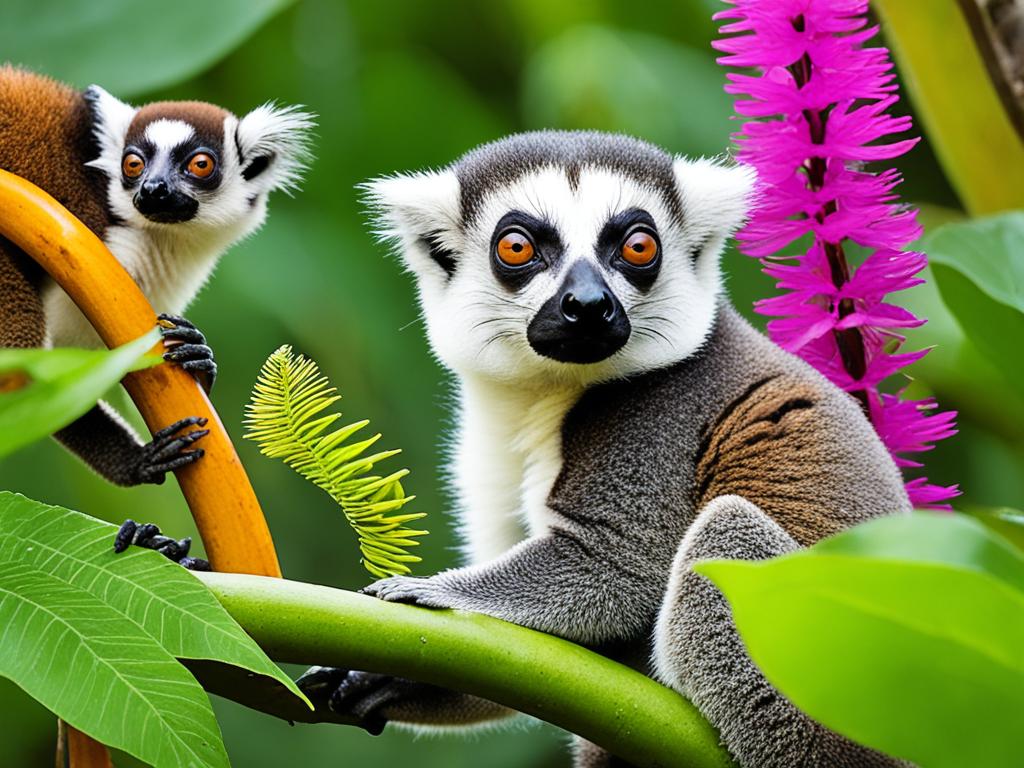 Vielfalt der Fauna auf Madagaskar
